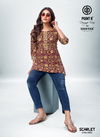 Scarlet Vol 3 By Deeptex Cotton Printed Ladies Top Wholesale Shop In Surat
